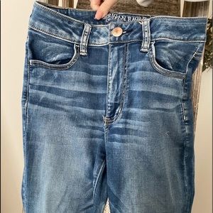 american eagle high rise jeans